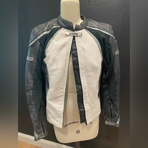 Sedici Womens 16 Leather Motorcycle Jacket